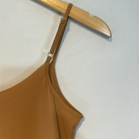 Commando new without tags midi Cami slip shapewear caramel colour size S/M - Picture 8 of 9